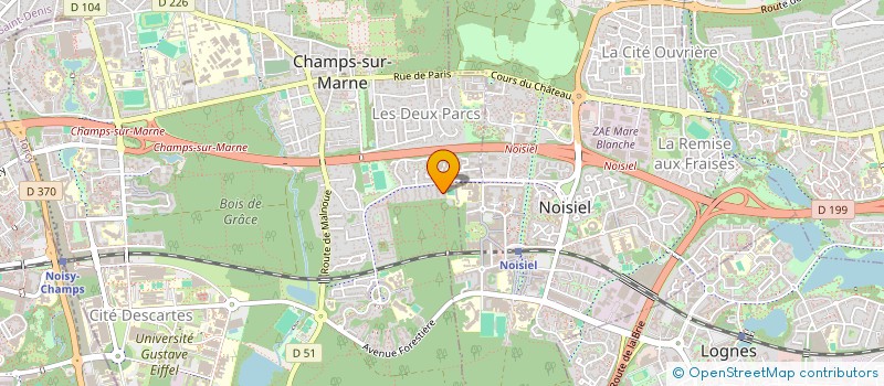 localisation de l'entreprise CHEDHOMME ET ASSOCIES CONSULTANTS à CHAMPS-SUR-MARNE