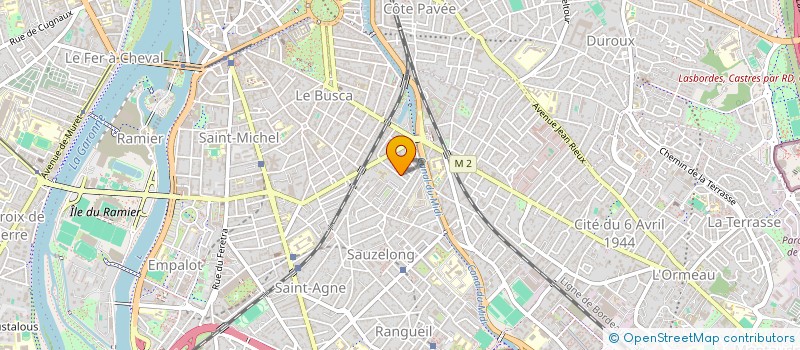 localisation de l'entreprise CHEDJO à TOULOUSE