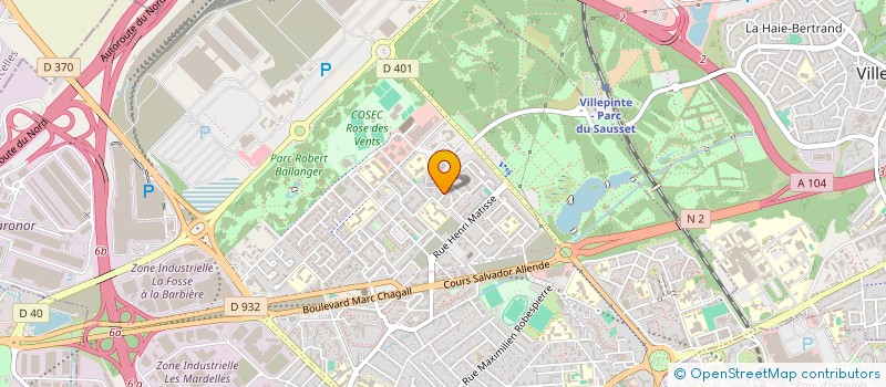 localisation de l'entreprise CHEDS CONSULTING à AULNAY-SOUS-BOIS