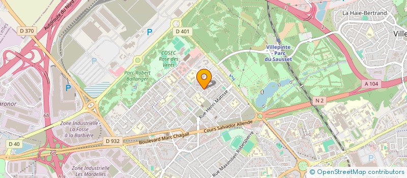 localisation de l'entreprise CHEDS IMMO à AULNAY-SOUS-BOIS