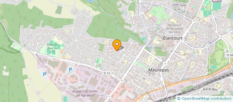 localisation de l'entreprise CHEEK à COIGNIERES