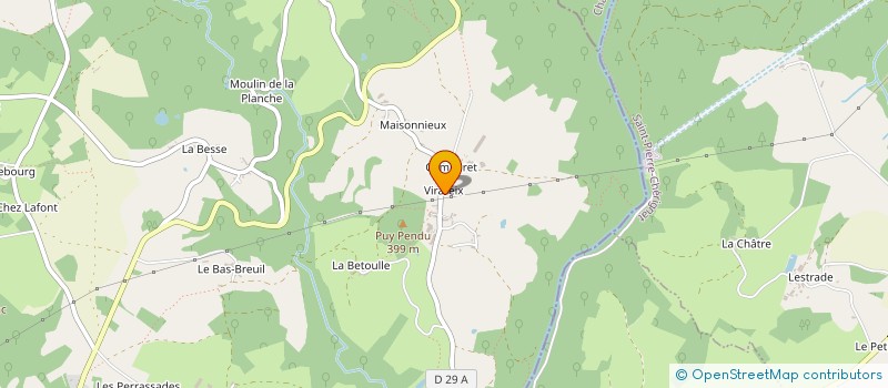 localisation de l'entreprise CHEEK TO CHEEK à LES BILLANGES