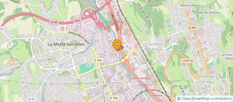 localisation de l'entreprise CHEEKY MONKEYS  CHAMBERY