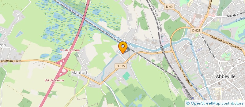 localisation de l'entreprise CHEEM à ABBEVILLE