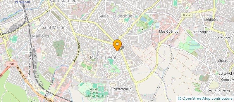 localisation de l'entreprise CHEEMA  PERPIGNAN