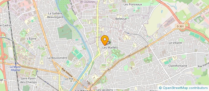 localisation de l'entreprise CHEER FRANCE  LE MANS