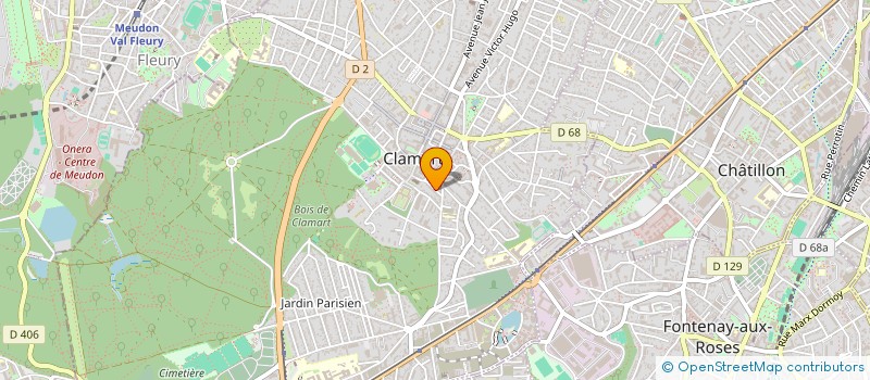localisation de l'entreprise CHEER UNIT à CLAMART