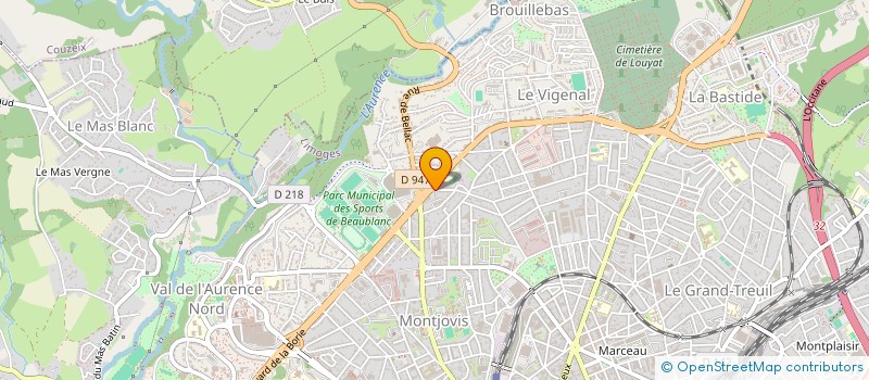 localisation de l'entreprise CHEER'UP LIMOGES à LIMOGES