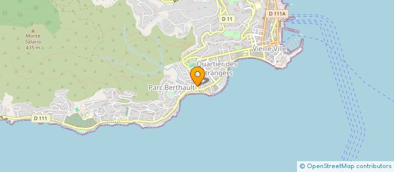 localisation de l'entreprise CHEERLEADERS IMPERIALES AJACCIO  AJACCIO