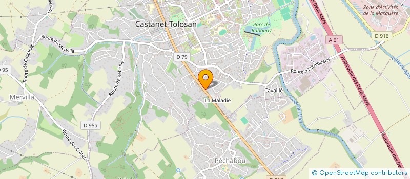 localisation de l'entreprise CHEERLIES à CASTANET-TOLOSAN