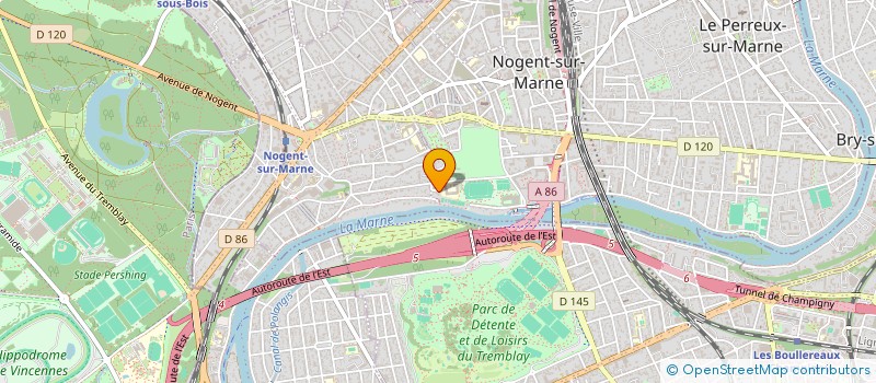 localisation de l'entreprise CHEERLY  NOGENT-SUR-MARNE