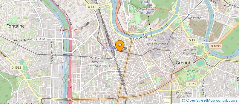 localisation de l'entreprise CHEERS  GRENOBLE