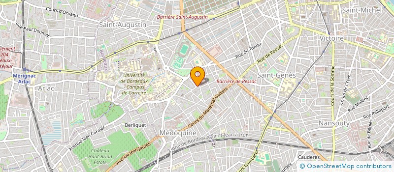 localisation de l'entreprise CHEERS COVER BAND  BORDEAUX