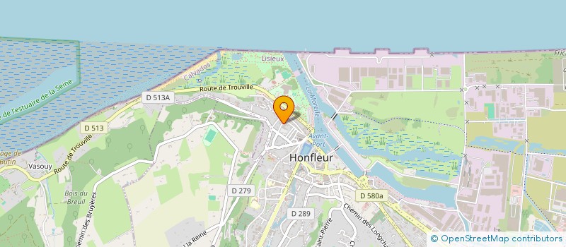 localisation de l'entreprise CHEESE FREAK  HONFLEUR