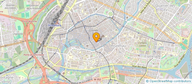 localisation de l'entreprise CHEESE GOURMET DIFFUSION à STRASBOURG