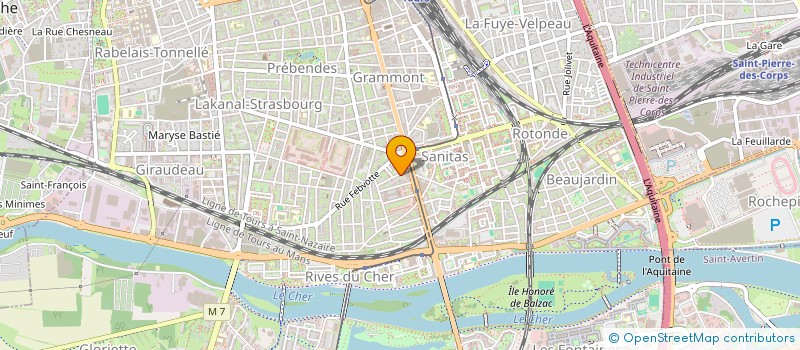 localisation de l'entreprise CHEESE NAN  TOURS