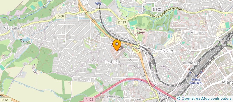 localisation de l'entreprise CHEESERS  IGNY