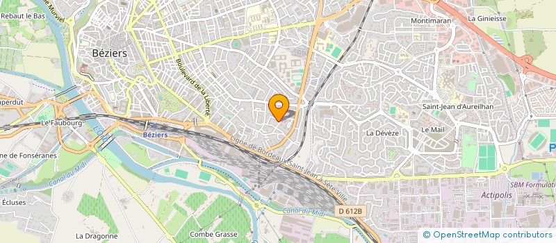 localisation de l'entreprise CHEESY NAAN  BEZIERS
