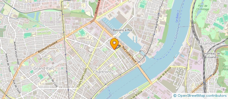 localisation de l'entreprise CHEESYCHOC  BORDEAUX