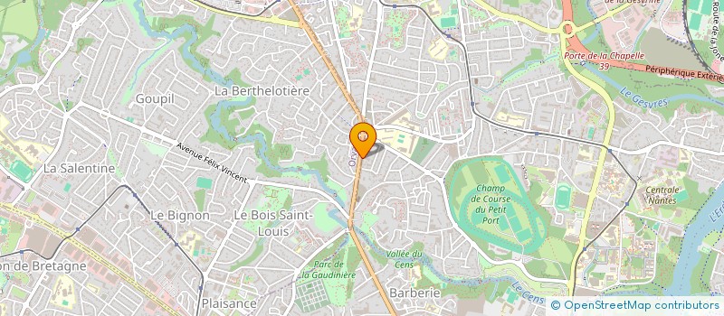 localisation de l'entreprise CHEEZE IT à NANTES
