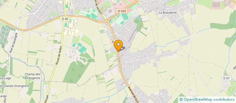 localisation de l'entreprise CHEEZZ EDITIONS à CHATEAUROUX