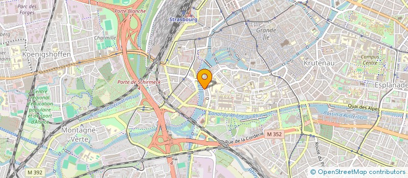 localisation de l'entreprise CHEF ART EAST à STRASBOURG