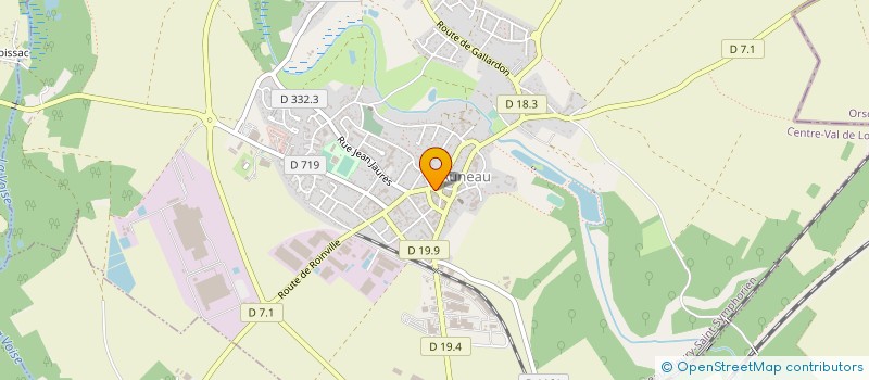 localisation de l'entreprise CHEF CONST HYDRAU ELEC FRIGORI à AUNEAU-BLEURY-SAINT-SYMPHORIEN