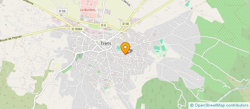 localisation de l'entreprise CHEF COOK à TRETS