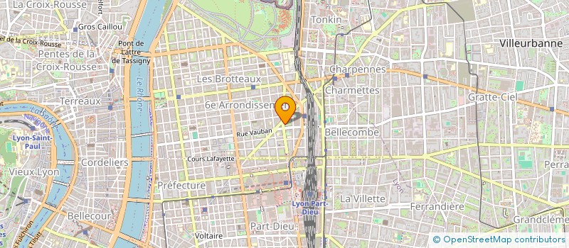 localisation de l'entreprise CHEF DISTRIB à LYON