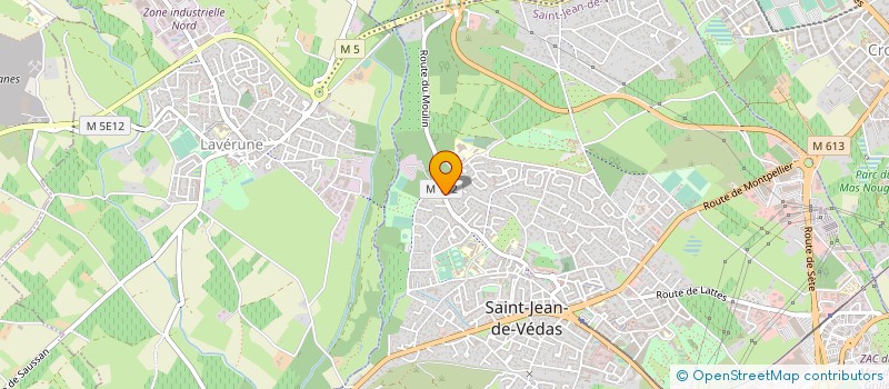 localisation de l'entreprise CHEF JEAN à MONTPELLIER