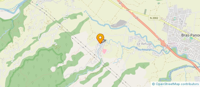 localisation de l'entreprise CHEF KIM  BRAS-PANON