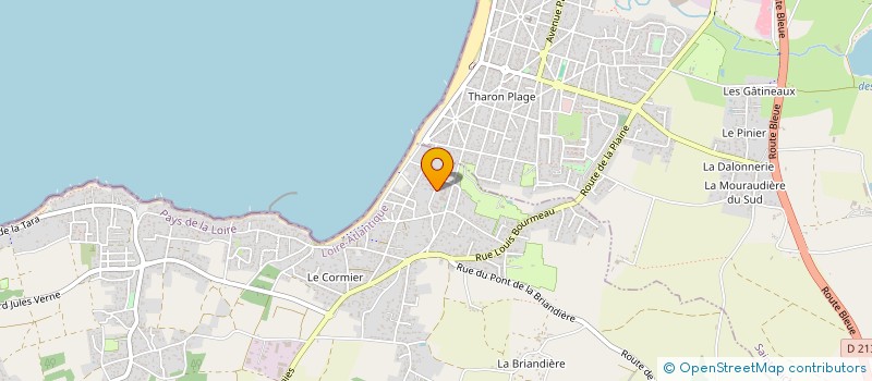 localisation de l'entreprise CHEF SKYAVG à LA PLAINE-SUR-MER