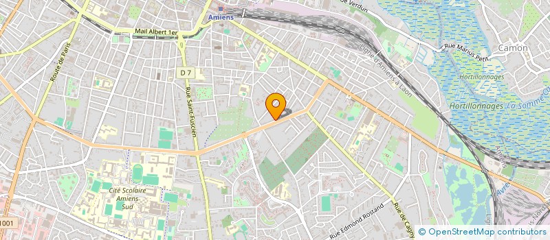 localisation de l'entreprise CHEF SYLVAIN  AMIENS