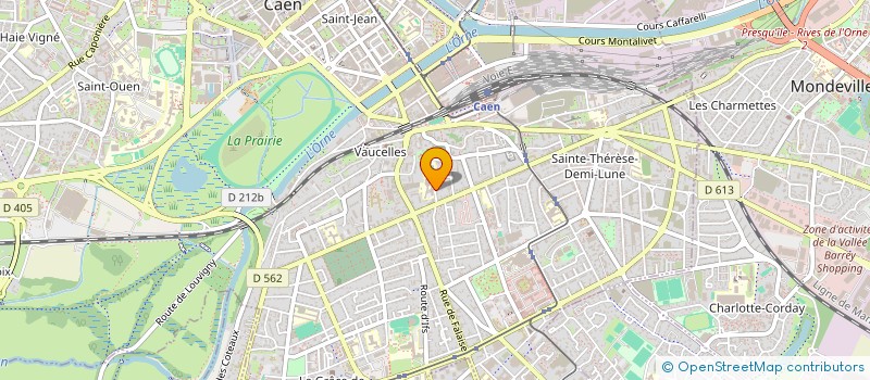 localisation de l'entreprise CHEF TRIFFON à CAEN