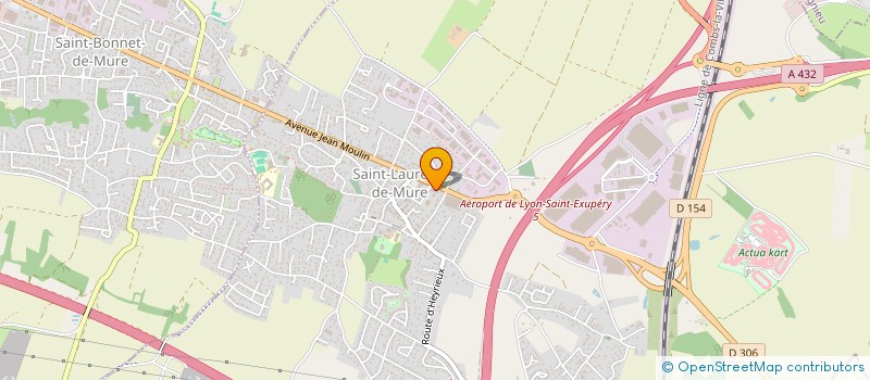 localisation de l'entreprise CHEFAI 1  SAINT-LAURENT-DE-MURE