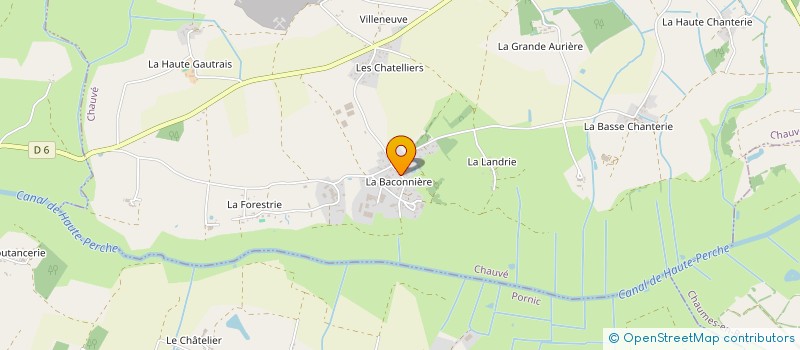 localisation de l'entreprise CHEFDOR INVEST  CHAUVE