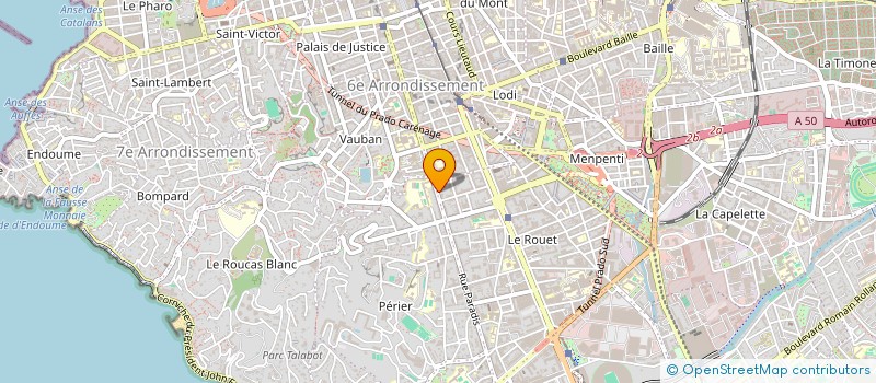 localisation de l'entreprise CHEFMATE à MARSEILLE