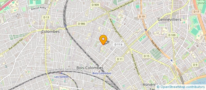 localisation de l'entreprise CHEFSON CONSULTING à BOIS-COLOMBES