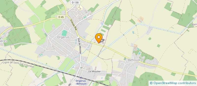 localisation de l'entreprise CHEICKBOUCHERIE  ORGERUS