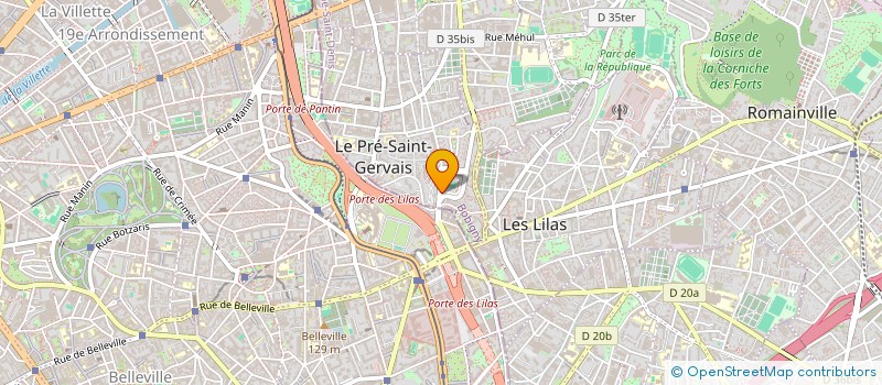 localisation de l'entreprise CHEIKH BEN HARZALLAH à LE PRE-SAINT-GERVAIS