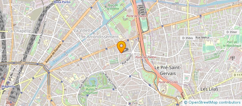 localisation de l'entreprise CHEINA COIFFURE  PARIS