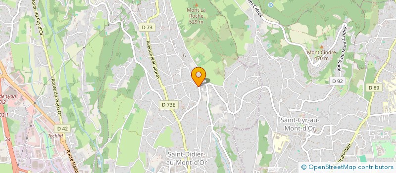 localisation de l'entreprise CHEK  SAINT-DIDIER-AU-MONT-D'OR