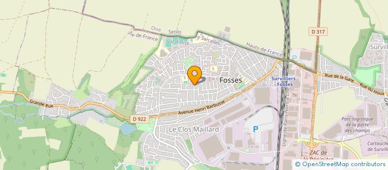 localisation de l'entreprise CHEKABI MUSTAPHA  FOSSES