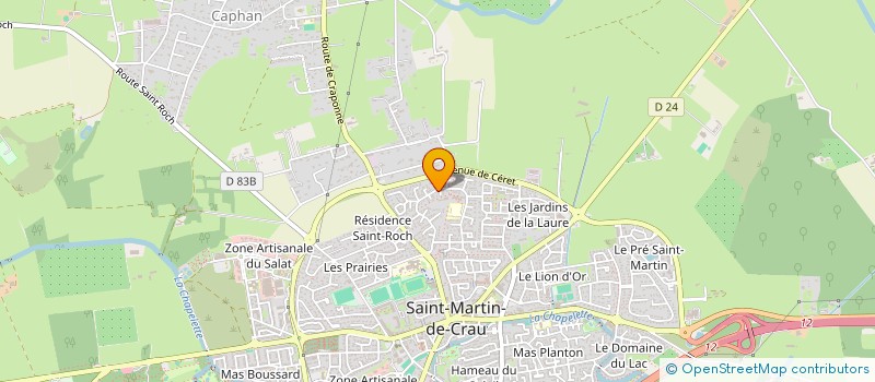 localisation de l'entreprise CHEL&CO SOCIETE CIVILE IMMOBILIERE à SAINT-MARTIN-DE-CRAU