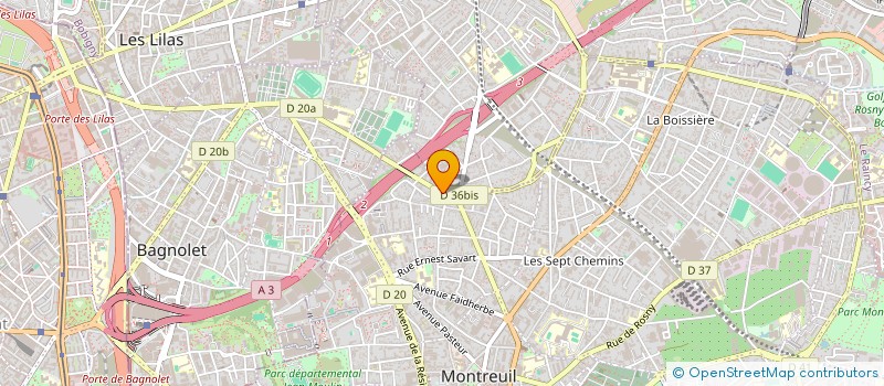 localisation de l'entreprise CHELALE à ROMAINVILLE