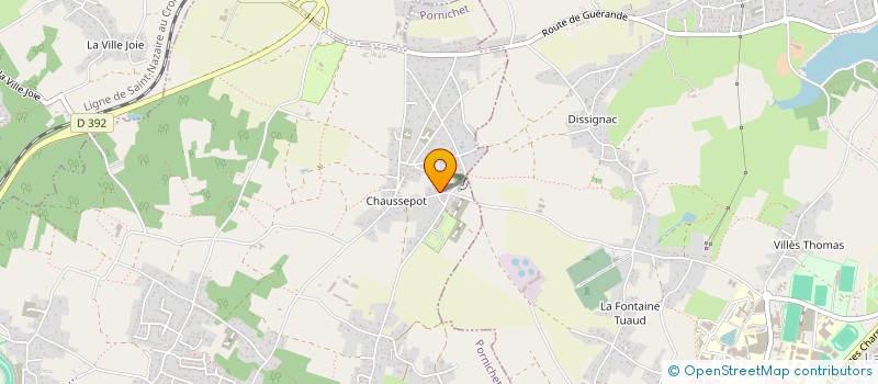 localisation de l'entreprise CHELET C à PORNICHET