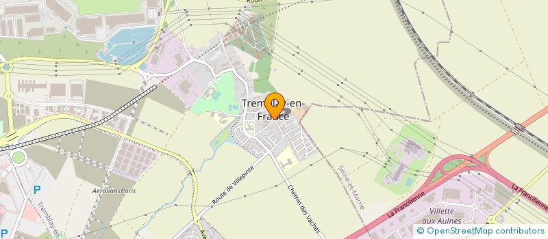 localisation de l'entreprise CHELLA CAPITAL à TREMBLAY-EN-FRANCE