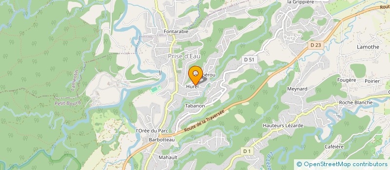 localisation de l'entreprise CHELLERAGER à PETIT-BOURG