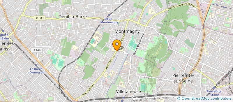 localisation de l'entreprise CHELLY à VILLENEUVE-SAINT-GEORGES