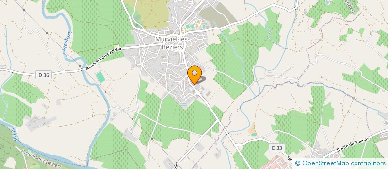 localisation de l'entreprise CHELLY CONCIERGERIE  MURVIEL-LES-BEZIERS